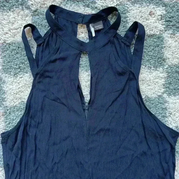 Sparkle & Fade Navy Romper - size L - Picture 3 of 5